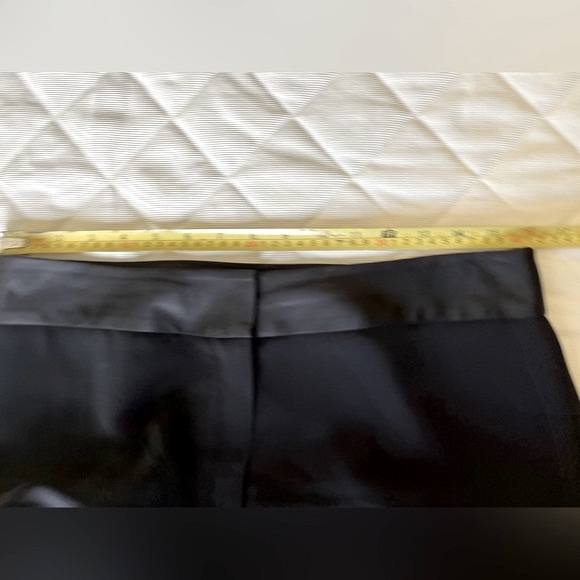 Talbots Heritage style black dress pants with black satin waist line US 10 - Picture 16 of 16